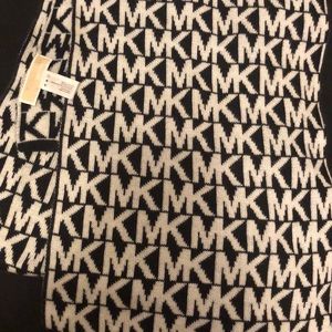 Michael Kors scarf and hat